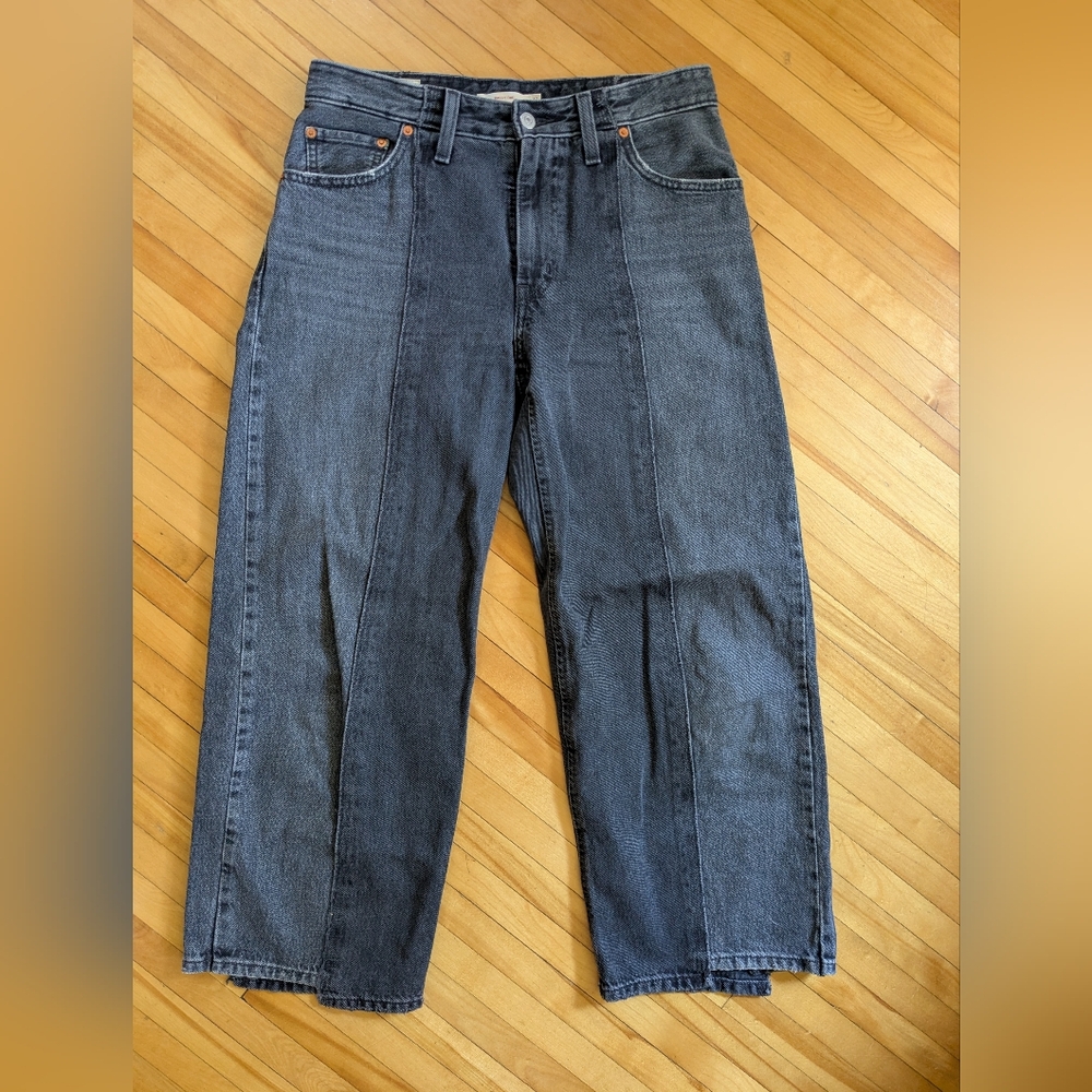 Levi's Baggy Dad Jeans Dark Gray